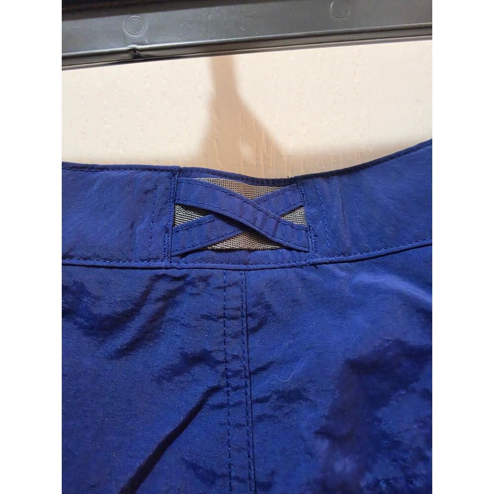 Columbia AL4574 Navy Cargo Hiking Shorts Belted Gorpcore M - Picture 10 of 10